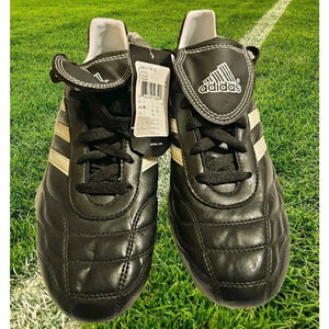 Adidas Soccer Cleats Womens Size 8.5 Black White Matt VII TRX FG Vintage 807210